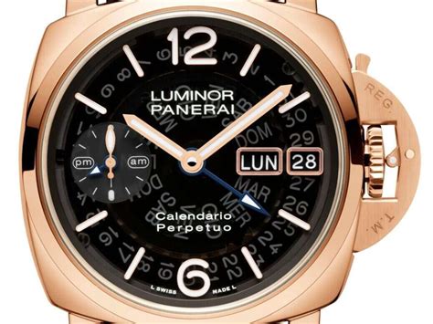 panerai calendario perpetuo|Panerai Luminor Calendario Perpetuo Experience iN Goldtech.